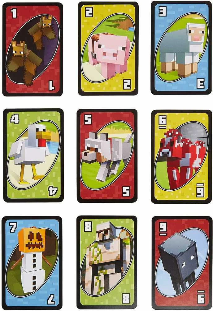 Mattel Minecraft UNO kortų žaidimas