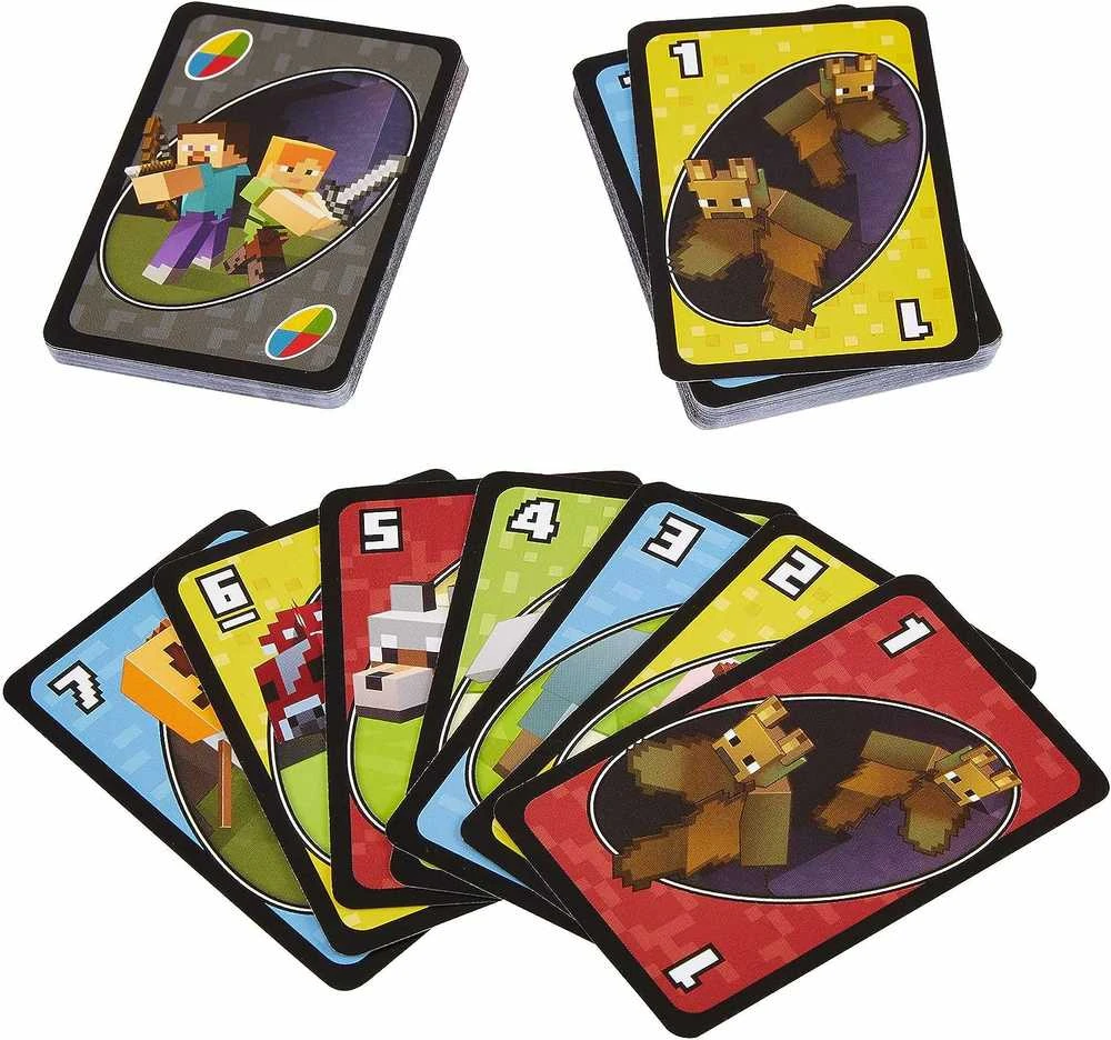 Mattel Minecraft UNO kortų žaidimas