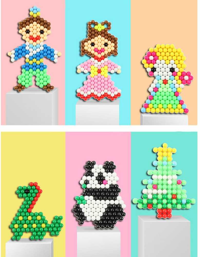 Malplay Vandens karoliukų rinkinys Magic Beads 1400 vnt