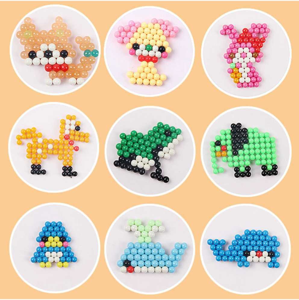 Malplay Vandens karoliukų rinkinys Magic Beads 1400 vnt
