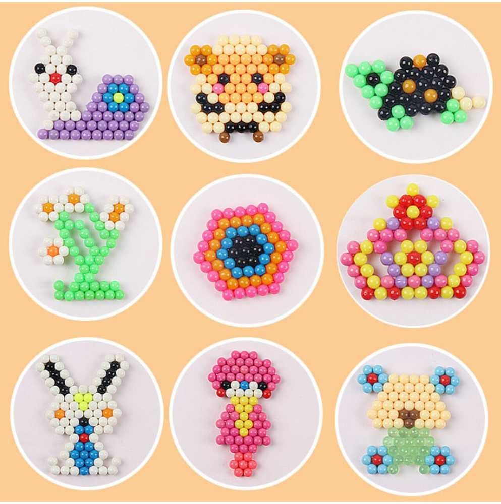 Malplay Vandens karoliukų rinkinys Magic Beads 1400 vnt