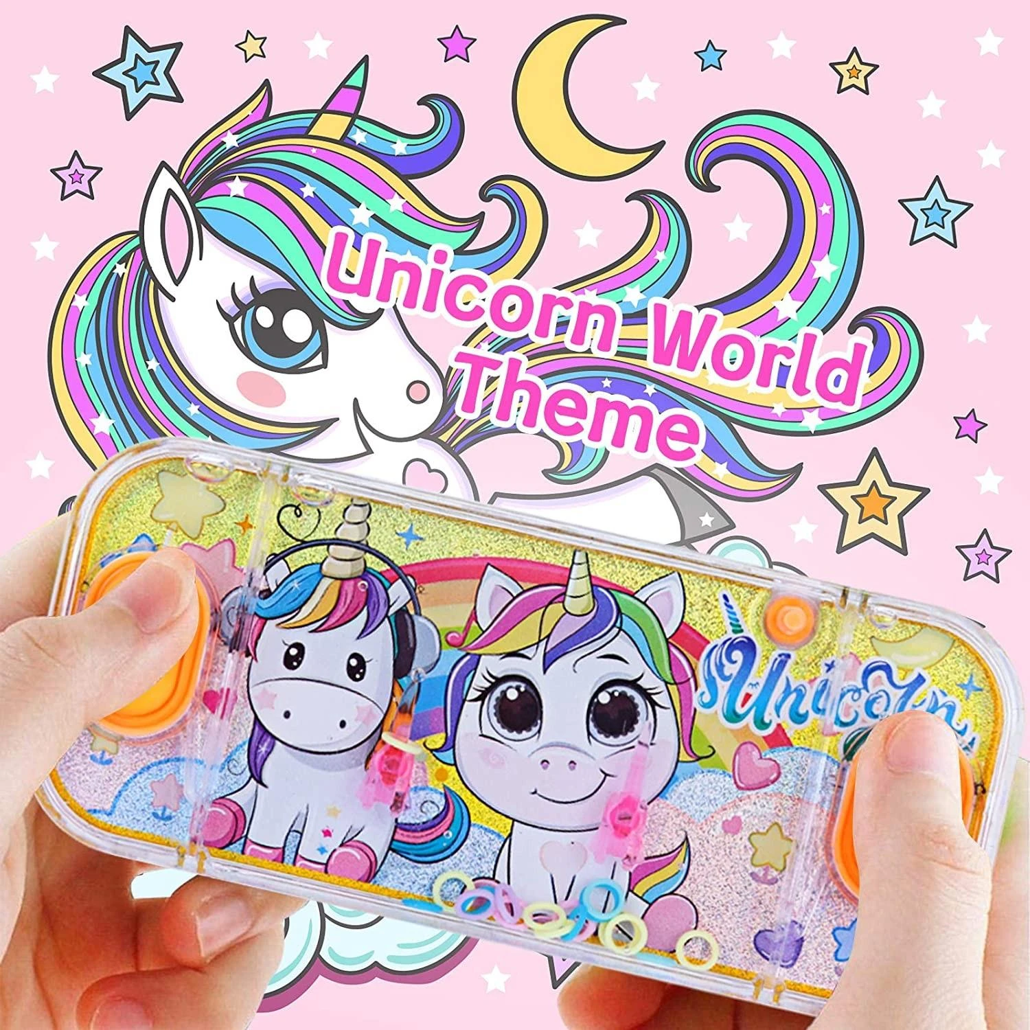 Magy Vandens žaidimas su žiedeliais vienaragiai unicorn