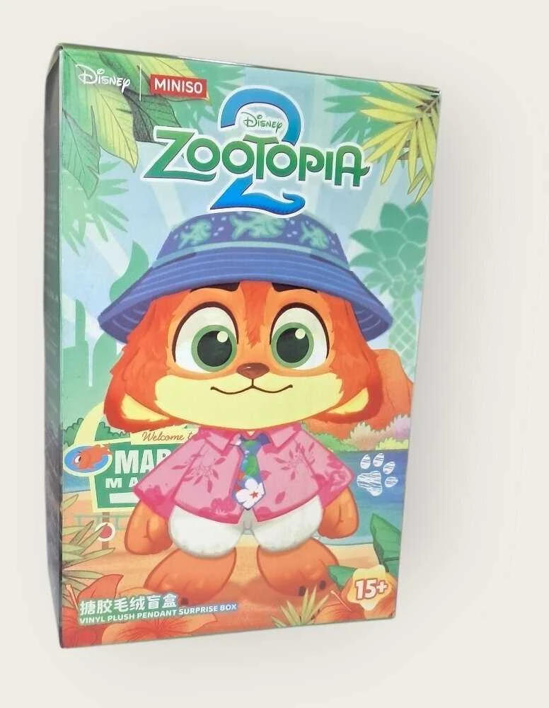 Magy Zootopia Zootropolis 2 labubu tipo žaislas su pakabuku siurprizas