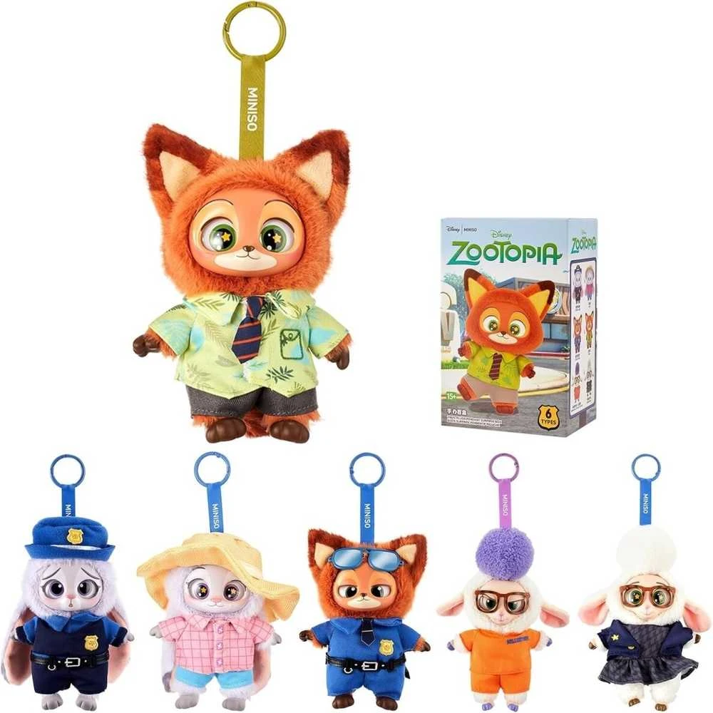 Magy Zootopia Zootropolis 2 labubu tipo žaislas su pakabuku siurprizas