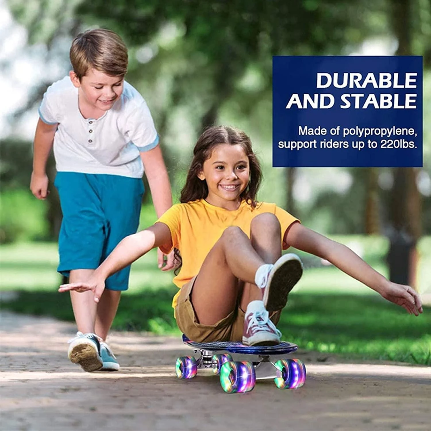 Magy Riedlentė penny board šviečiantys ratukai