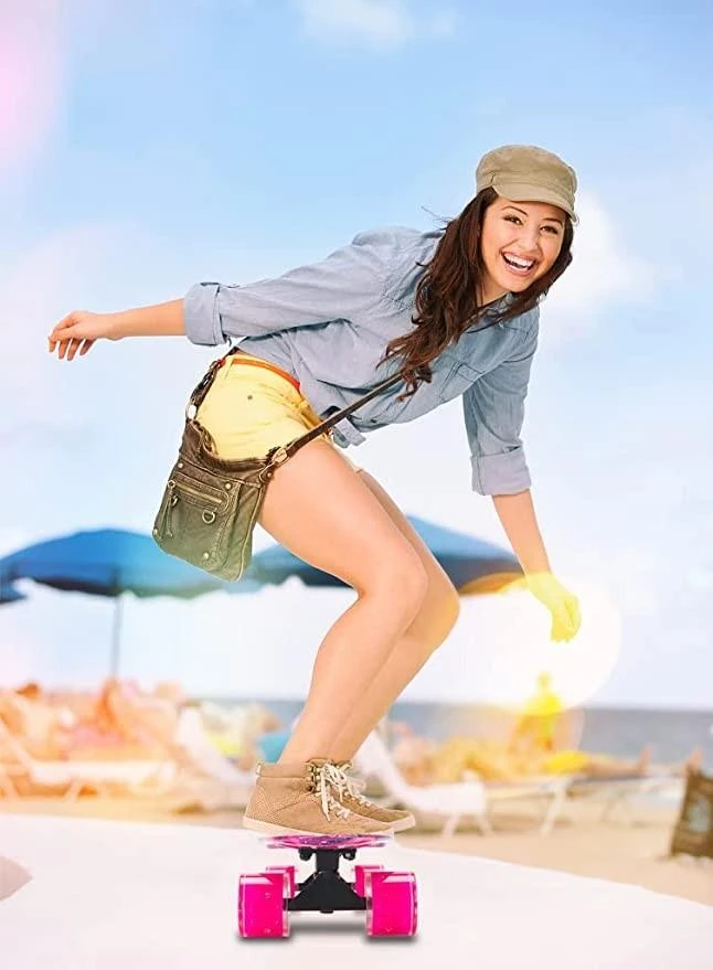 Magy Riedlentė penny board šviečiantys ratukai