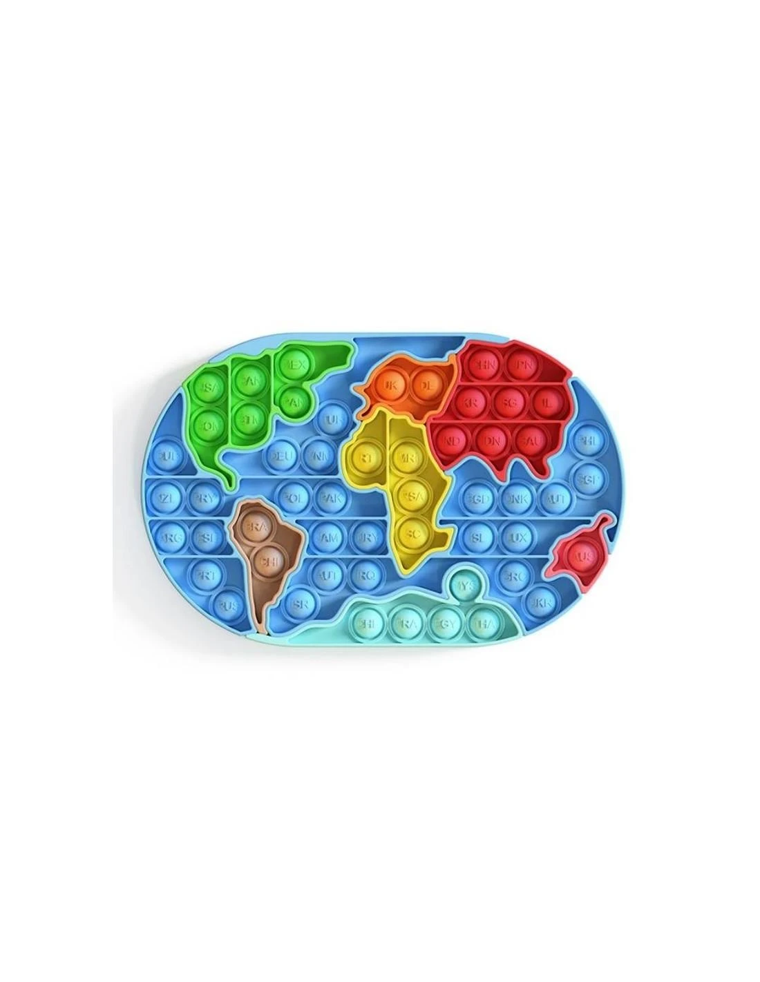 Magy POP IT žemėlapis delionė