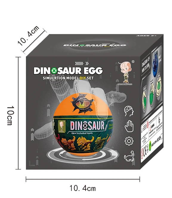 Malplay Dinozauras kiaušinis - konstruktorius 1 vnt.