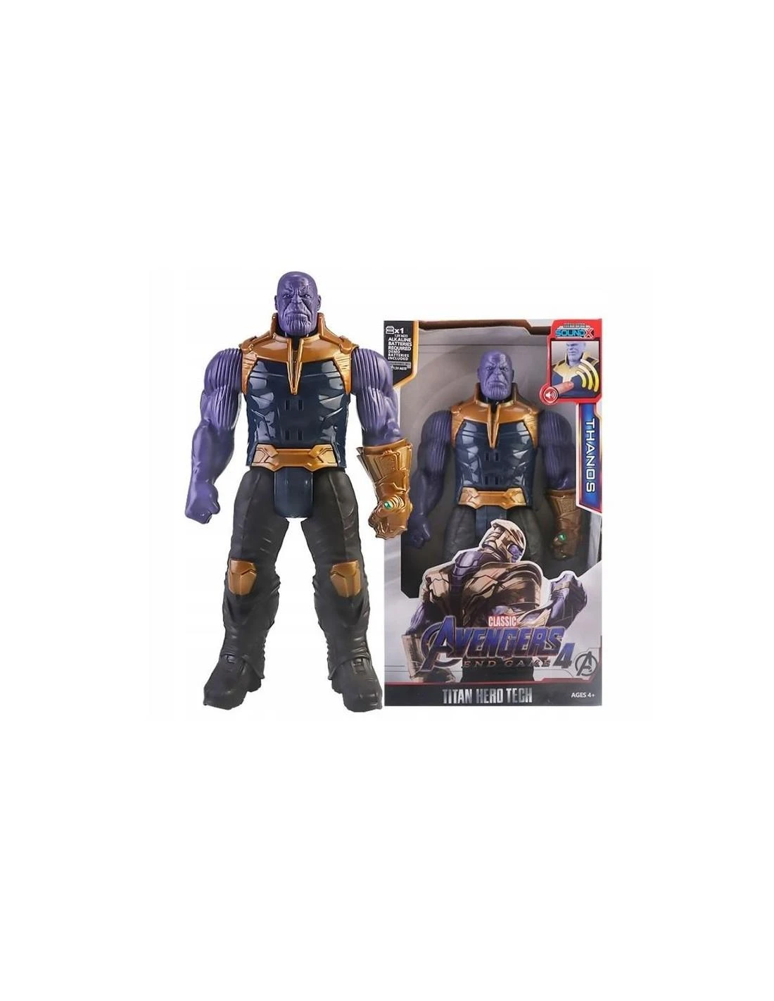 Malplay Figūra Avengers herojai, THANOS, su garsais, 29 cm. aukštis
