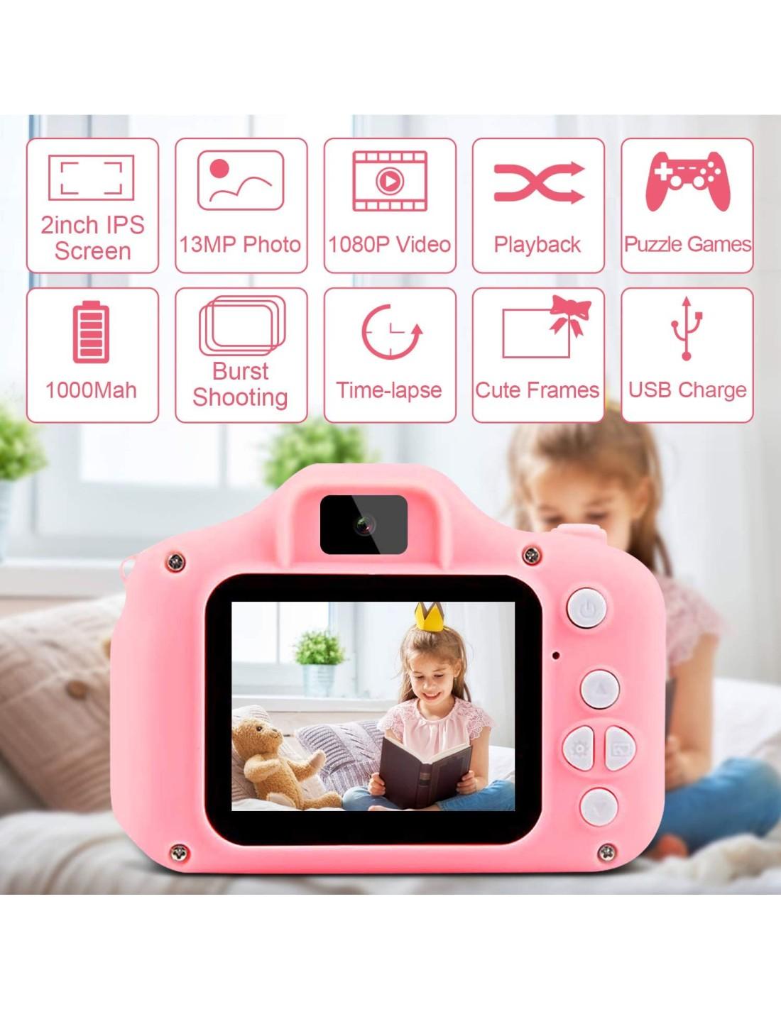 Malplay Fotoaparatas vaikui su atminties kortele 16 GB 5 žaidimai