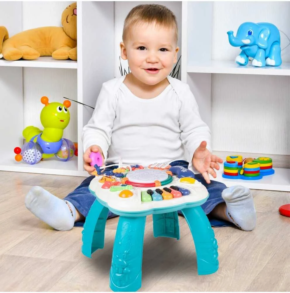 Malplay Interaktyvus lavinamasis muzikinis staliukas su būgnu