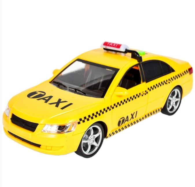 Malplay Taxi mašina su tikroviškais garsais
