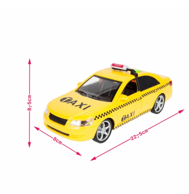 Malplay Taxi mašina su tikroviškais garsais