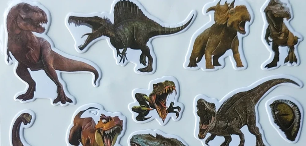 Malplay Lipdukai Dinozaurai 20 vnt.