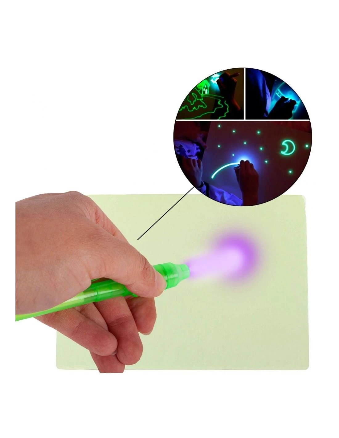 Malplay Magiška lenta piešimui su LED apšvietimu