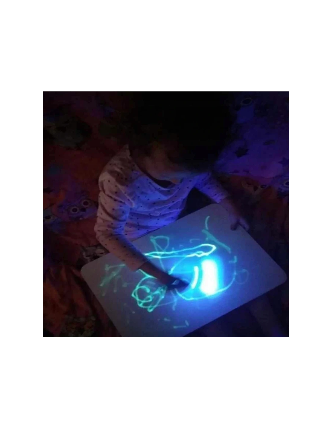 Malplay Magiška lenta piešimui su LED apšvietimu