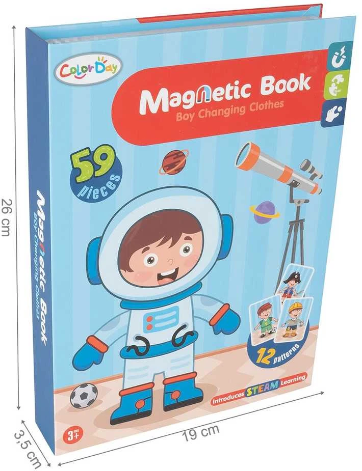 Malplay Magnetinė dėlionė profesijos aprenk berniuką