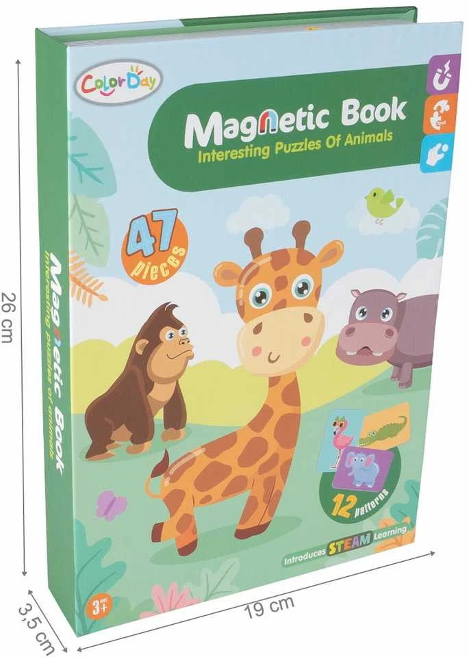 Malplay Magnetinė dėlionė Gyvūnai
