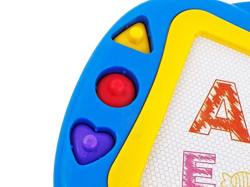 Malplay Magnetinė piešimo lenta su 4 anstpaudais