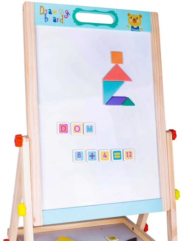 Malplay Medinė piešimo lenta 85 cm. aukštis