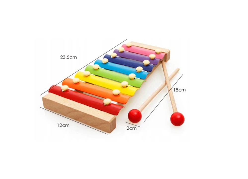 Malplay Medinis muzikos instrumentų rinkinys 18 dalių