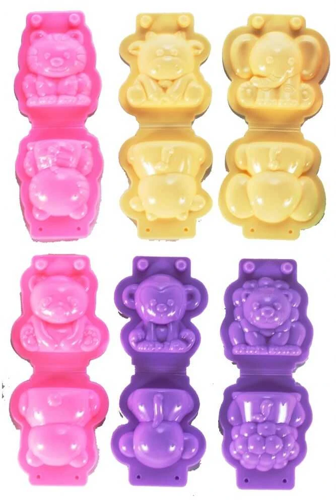 Malplay Plastilino rinkinys su gyvūnų figūrėlėmis
