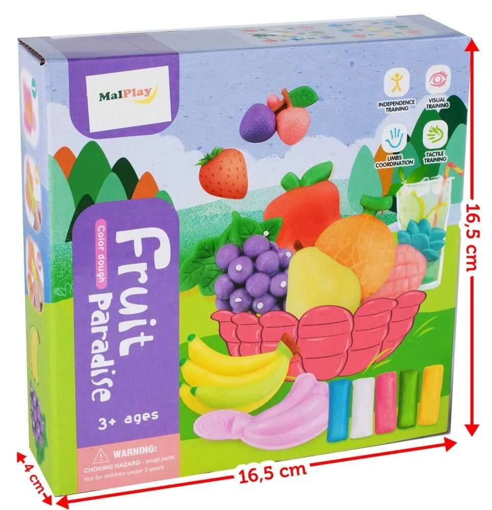 Malplay Modelino rinkinys su formelėmis 5 spalvos 10 formelių