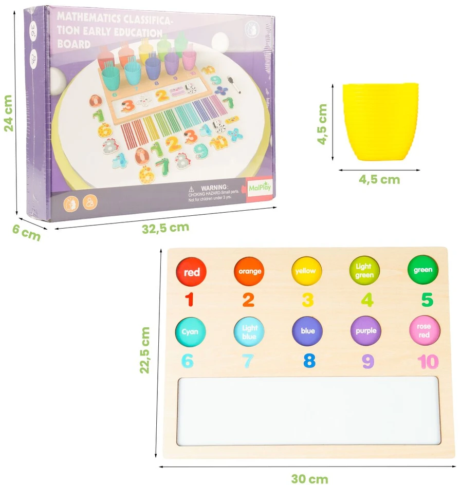 Malplay Lavinamoji matematikos mokymosi lenta