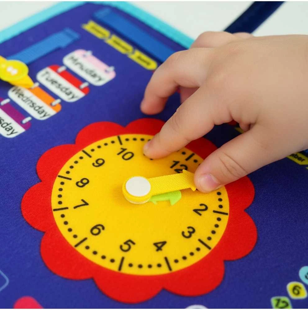 Malplay Montessori lavinamoji knyga vaikui