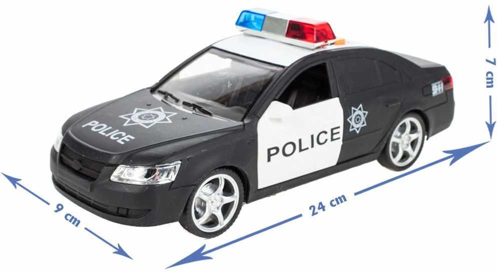 Malplay Policijos mašina su tikroviškais garso efektais