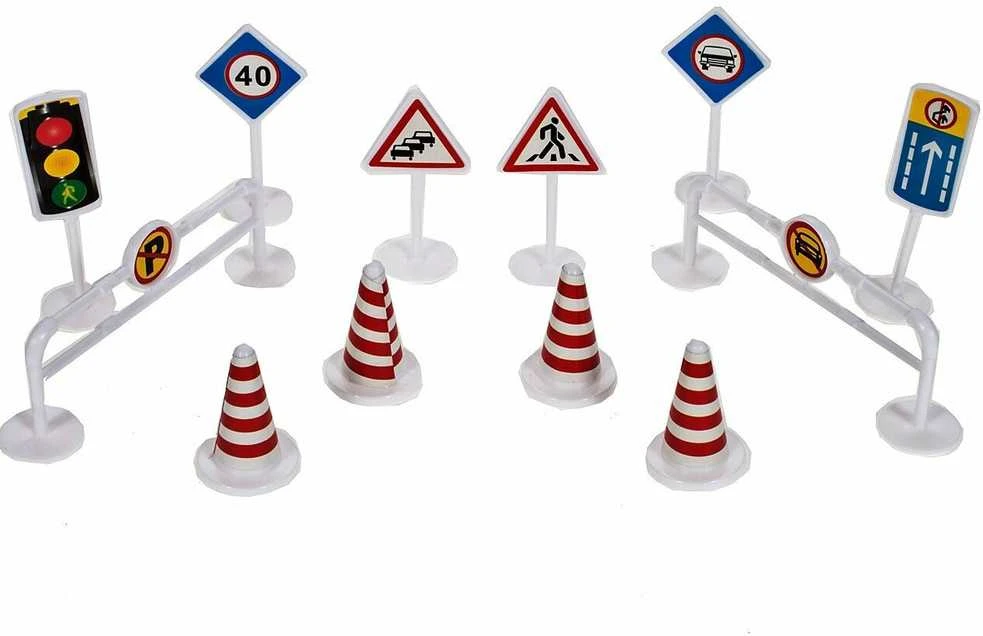 Malplay Žaislinė automobilių stovėjimo aikštelė, trasa POLICE 2 aukštai, 4 automobiliai ir sraigtasparnis