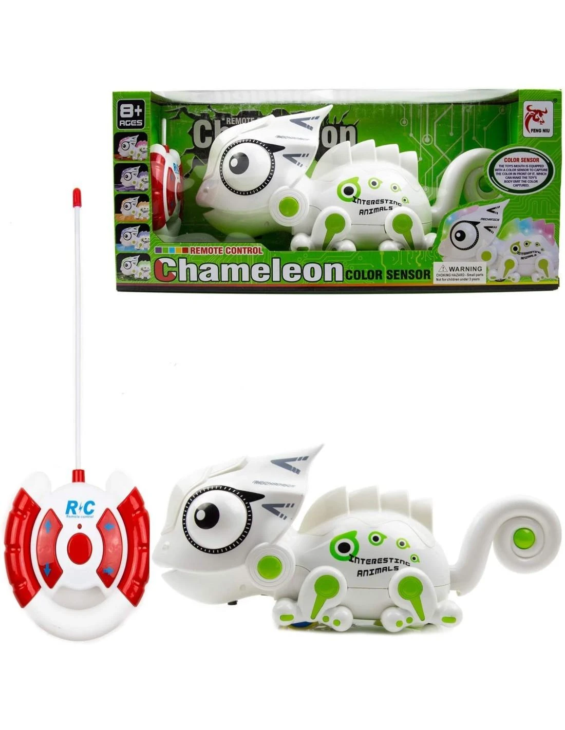Malplay Vaikškas obotas chameleonas keičiantis spalvas