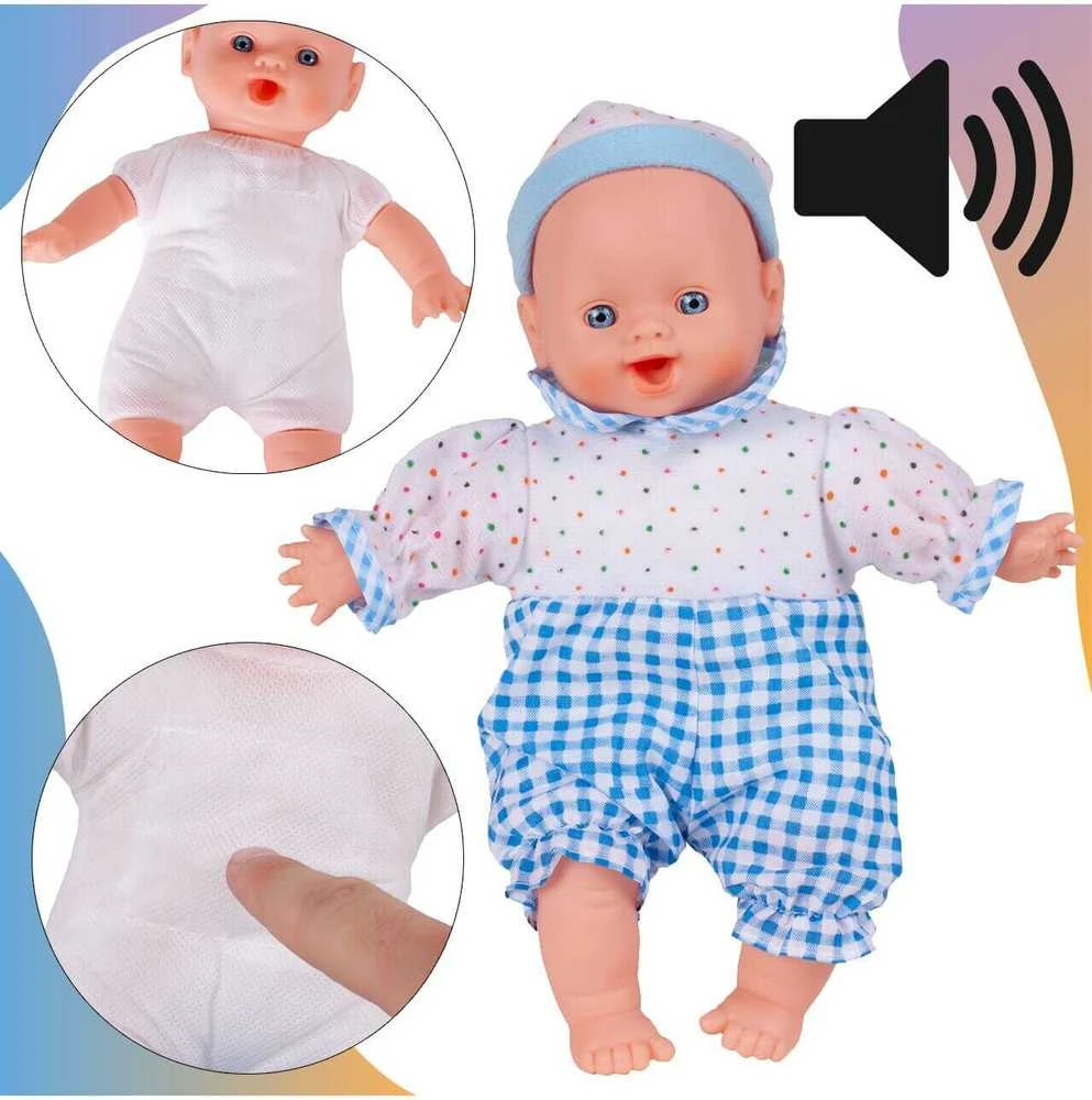 Malplay Minkštas žaislas Skudurinė lėlė Marysia, 25 cm