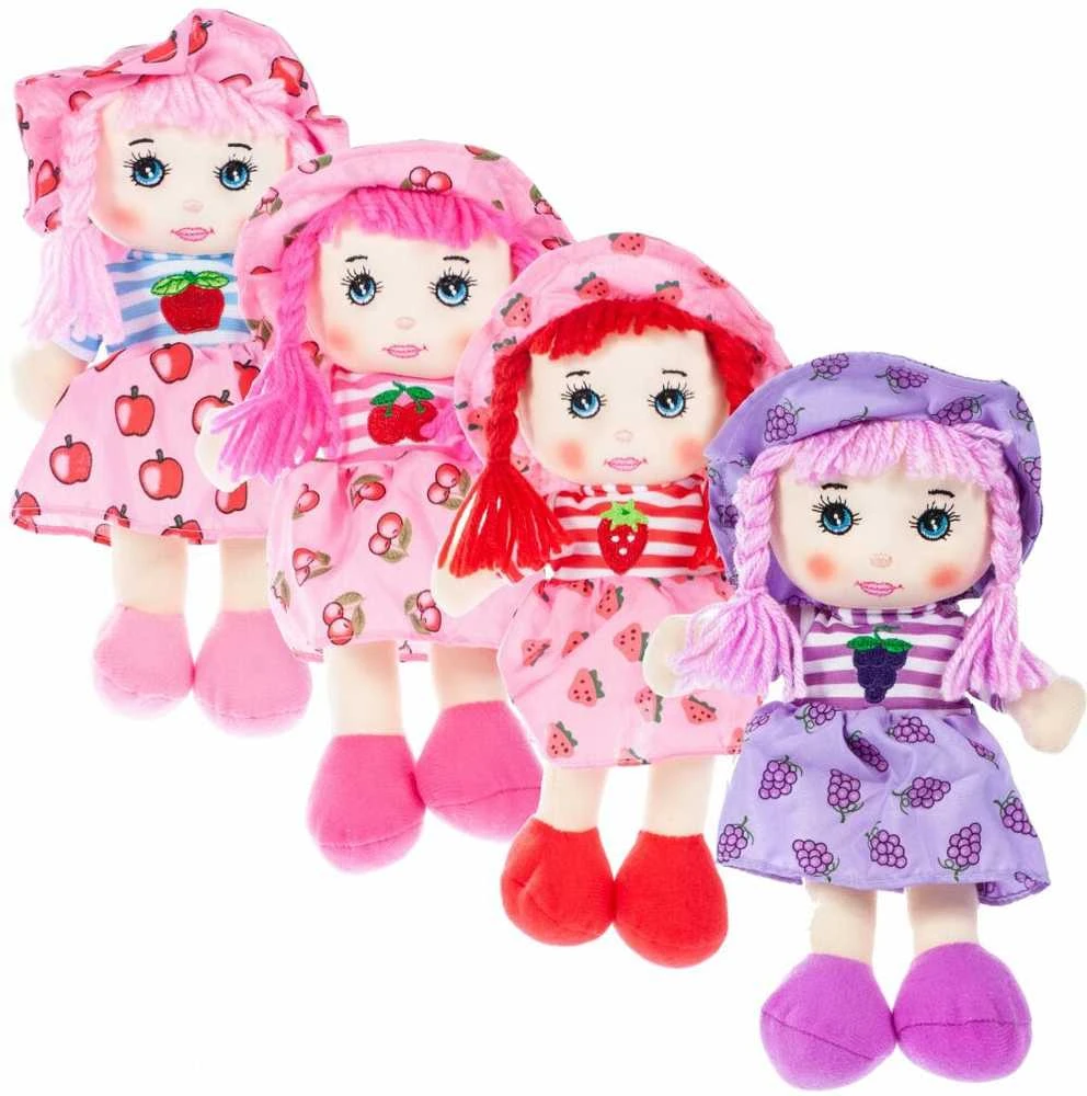 Malplay Minkštas žaislas Skudurinė lėlė Marysia, 25 cm
