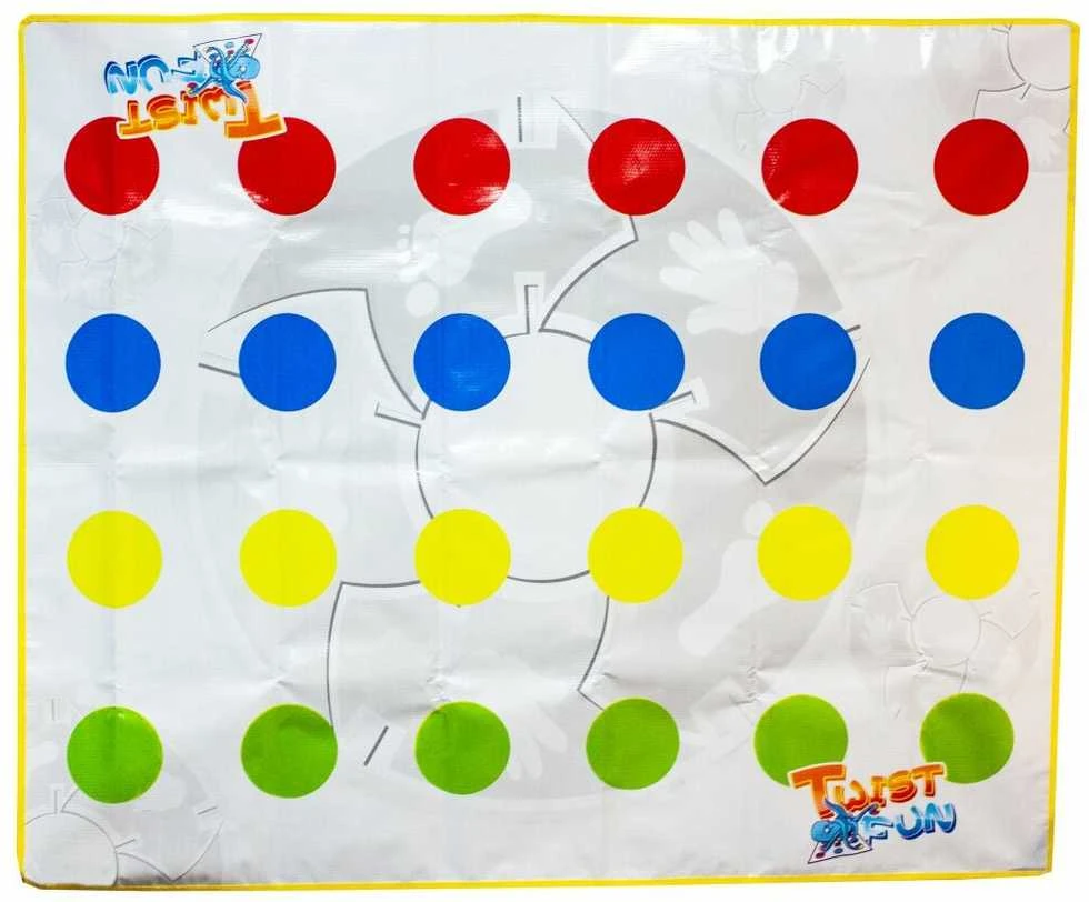 Malplay Aktyvus Žaidimas Twister su 2 naujais laukais