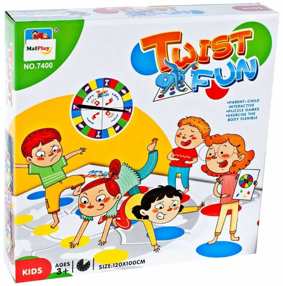Malplay Aktyvus Žaidimas Twister su 2 naujais laukais