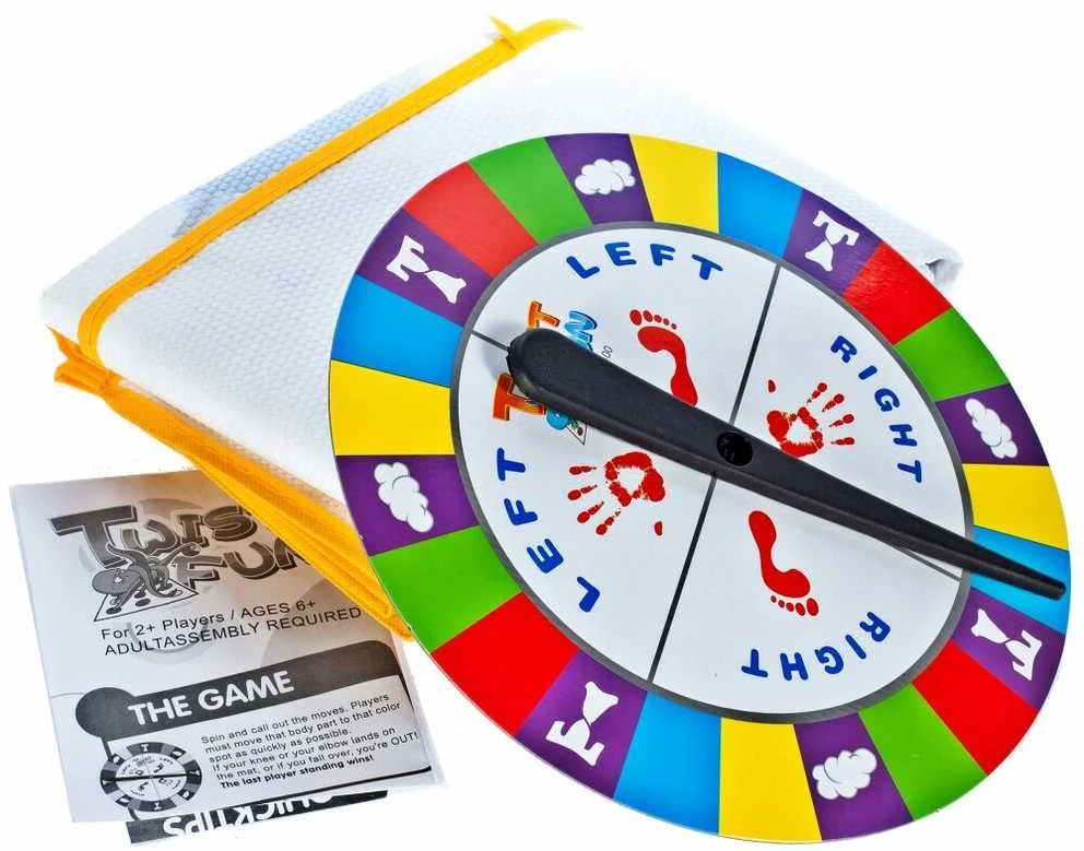 Malplay Aktyvus Žaidimas Twister su 2 naujais laukais