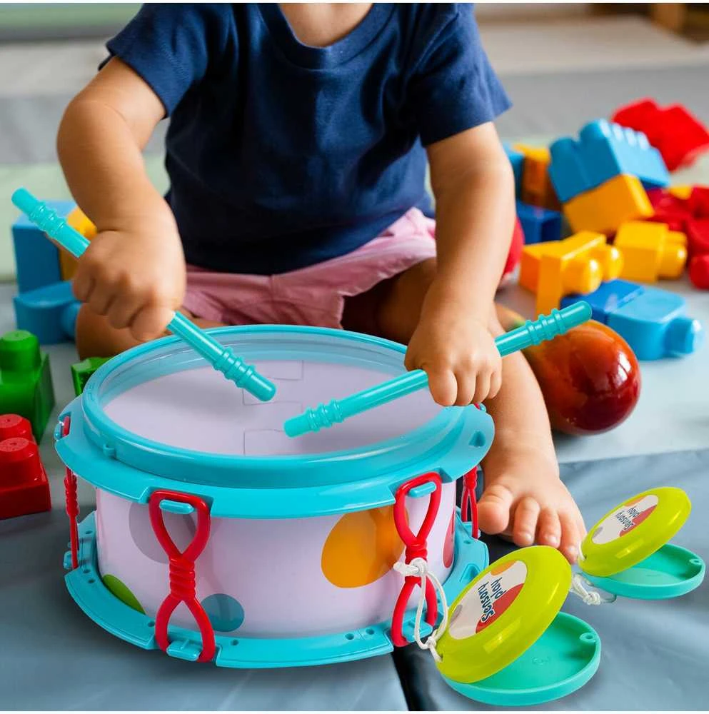 Malplay Vaikiškas muzikinių instrumentų rinkinys su būgnais