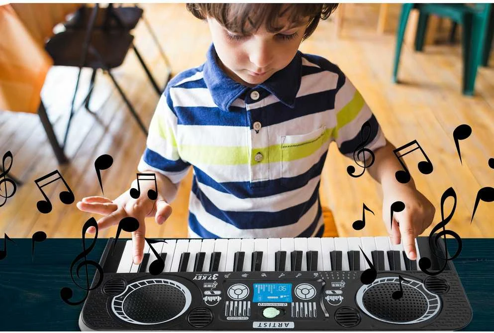 Malplay Vaikiškas pianinas 37 klavišai