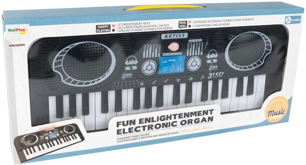 Malplay Vaikiškas pianinas 37 klavišai
