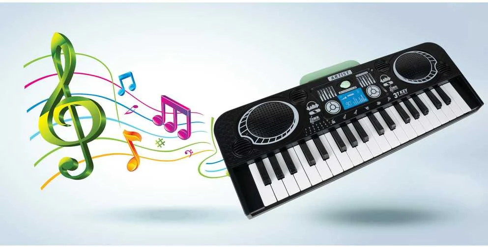 Malplay Vaikiškas pianinas 37 klavišai