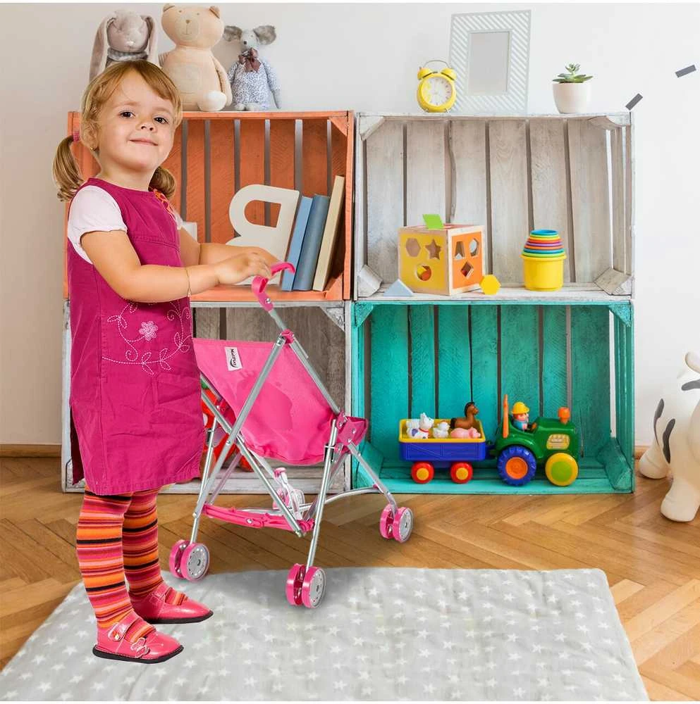 Malplay Vežimėlis lėlei sulankstomas