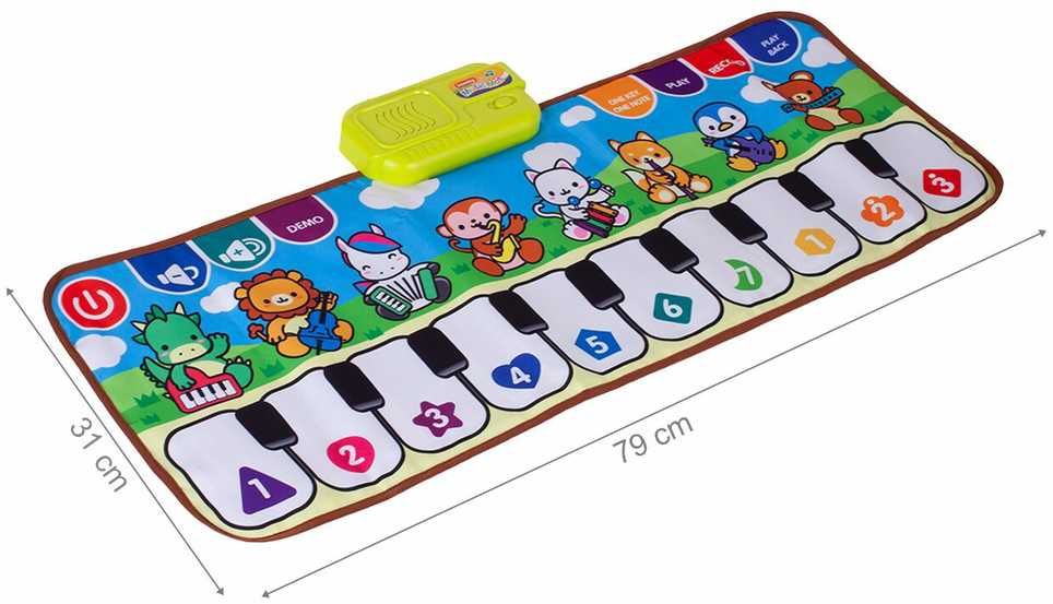 Malplay Interaktyvus muzikinis kilimėlis, 79 cm