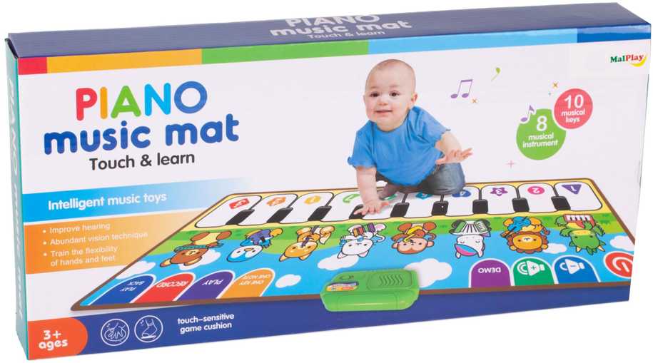 Malplay Interaktyvus muzikinis kilimėlis, 79 cm