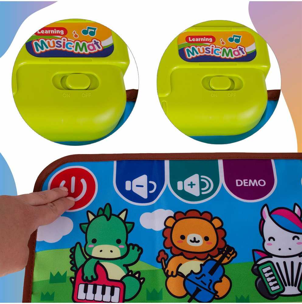 Malplay Muzikinis kilimėlis vaikiškas elektroninis