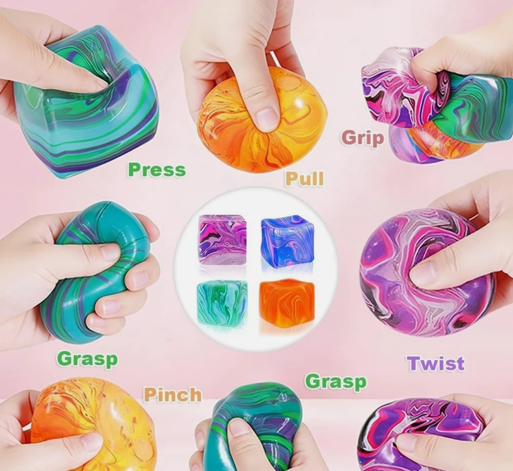 Needoh tipo squishy minkomas žaislas kubas antistresinis