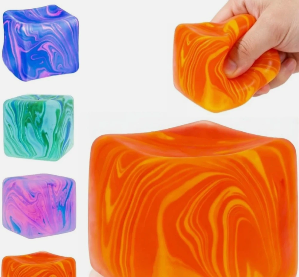 Needoh tipo squishy minkomas žaislas kubas antistresinis