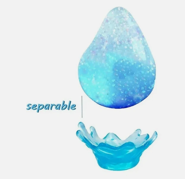 Needoh tipo Dream Drop lašas squishy minkomas žaislas antistresinis