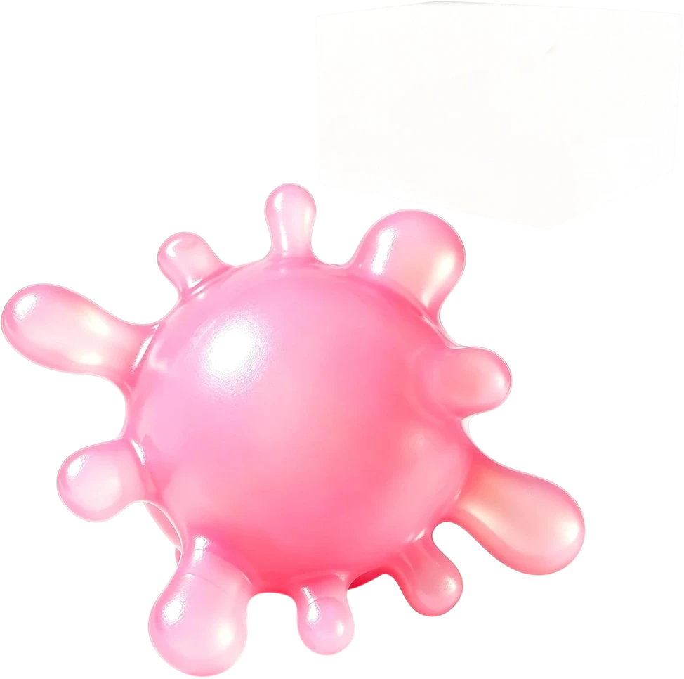 Needoh tipo Splot Splat dėmė squishy minkomas žaislas antistresinis