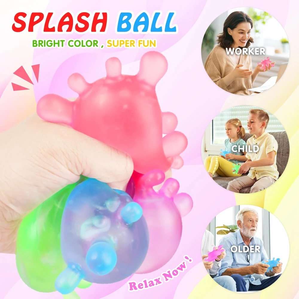 Needoh tipo Splot Splat dėmė squishy minkomas žaislas antistresinis